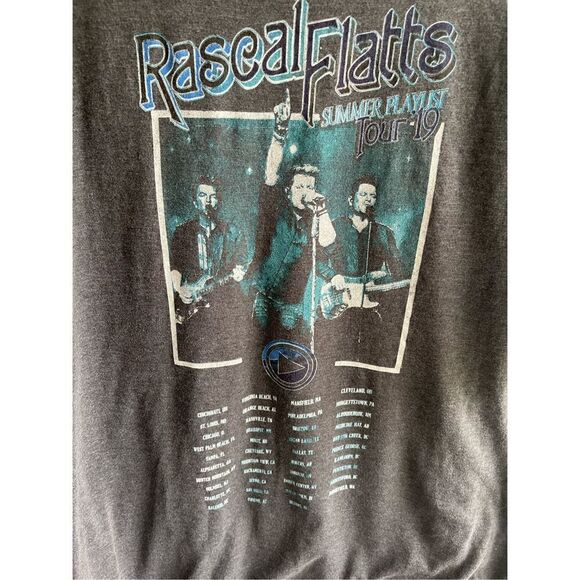 ❤️Rascal Flatts 2019 Summer Tour T-Shirt - Picture 4 of 5